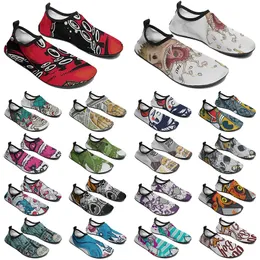 DIY MEN BUTS Women Custom Water Shoe Modna moda dostosowana Sneaker Multi-colored48 męskie trenerzy sportowe 567 Ized S.