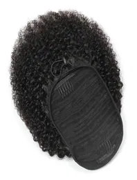Code di cavallo peruviano afro curricultura afro da 100 g set di peli estensioni di capelli cuccia curiosi peli virginici 100 capelli umani275h