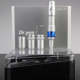 Electric Derma DR Pen Derma Stamp Auto Microneedle Professional Skin Roller Therapy System Reyphargeable Battery290H와 무선 Dermapen