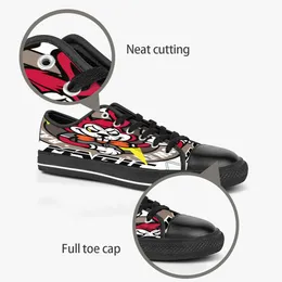 남자 여자 DIY 맞춤 신발 낮은 탑 캔버스 스케이트 보드 스니커 트리플 블랙 커스터마이징 UV 인쇄 스포츠 운동화 BR268