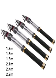 Carbon Telescopic Ultra Light Spinning Fishing Rods Mini Pocket Size 13m 15m18m 21m 24m for Travel1765510