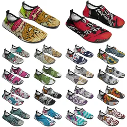 M￤nner Frauen Custom Shoes DIY Water Schuh Mode Gepuzierte Sneaker Multi-Farb-140 Herren Outdoor Sport Trainer