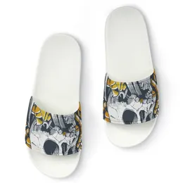Sapatos personalizados DIY fornecem fotos para suportar chinelos de personalização sandálias masculinas moda feminina pjened