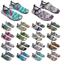 Mężczyźni Kobiety Niestandardowe buty DIY Water Fashion Modna Sneaker Multi-coloured 152 Męskie trenerzy sportowe na świeżym powietrzu