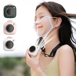 Neck Fan Portable Mini USB Gadgets Handheld Cooling Fans Air Cooler Rechargeable Outdoor Travel Silent Ventilador