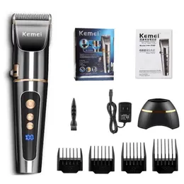 Триммер для волос Kemei Professional Rechargaine Electric Lithium Actulet Carry Steel Headsable Hair Clipper KM-9160