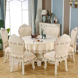 Stol t￤cker europeisk stil vardagsrum dekor bordsduk