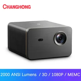 Projectors Changhong M4000 DLP for Home 2000 ANSI Lumens Support Android 3D Smart TV with MEMC Theater Beamer 221117