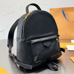 Backpack Travel School Bag Backpacks Men Genuine leather Women large capacity Waterproof Male Sports Bags Pouch Purse Multiple pockets Adjustable straps