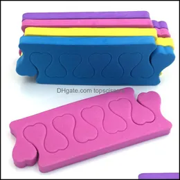 Toe Separators Reusable Toenail Dividers Washable Toe Separators For Nail Polish Application Sepe Salon And Beauty Supplies Drop Del Dhaam