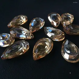Candelier Crystal Top Calidad 320pcs/Lote 38 mm Camples de vidrio Chandeliers Pendants Lustres Lámpara Swatcher Decoración de gotas colgantes