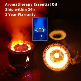 Óleos essenciais Difusores Reop Reop Vulcânica Aroma Óleo de Difusor 360ml Usb umidificador de ar portátil com fumaça Fragrância de lâmpada leve à noite 221118