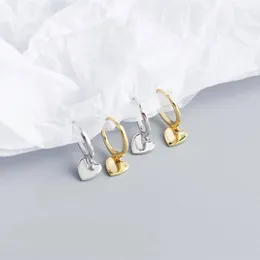 Baumeln Ohrringe Mode Gold Farbe Liebe Herz Honig Design Ohrring Bolzen Elegante Pfirsich Ohr Ring Schnalle Für Frauen Schmuck mädchen Geschenke
