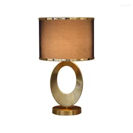 Tischlampen Nordisches Design Luxus moderne dekorative Lampe mit Fernbedienung LED E27 Schreibtischlichter Schlafzimmer Nacht