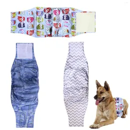 Hundkläder Belly Band för manliga hundar 3st tvättbara wrap blöjor doggies valpar för att förhindra läckage på soffan