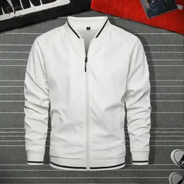 Kadın Ceketleri Zip Ceket Erkekler Sokak Giyim Moda Bombacı Ceket Ceket Erkekler Siyah Beyaz Ceket Rüzgar Yalıtım Erkek Ceket 4xl 221119