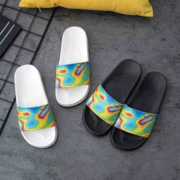 Summer Miękki Dom Kaptury damskie moda moda zużycia na zewnątrz boki domowe buty rekreacyjne pary Pvc plastikowe klapki J220716