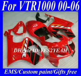 Kit de carimbo de motocicleta para Honda VTR1000 SP1 RC51 2000 2003 2006 VTR 1000 01 02 03 05 06 FAIRAￇￕES