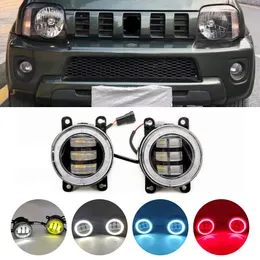 CAR ANGEL Eye Mgła Mgła LED LED Daytime Running Light DRL 12V dla Suzuki Jimny FJ Zamknięty pojazd terenowy 1998-2014