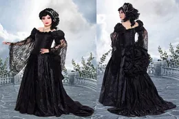 Dark Roses Bustle Ball Gown Dresses Couture Couture Dark Fantasy Medieval Renaissance Victorian Fusion Gothic Evening Masquerade Cors2414193