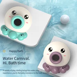 Giocattoli da bagno Baby Rotating Water Swimming Octopus Shower Bambini Giocattolo galleggiante per bambini Regalo 221118
