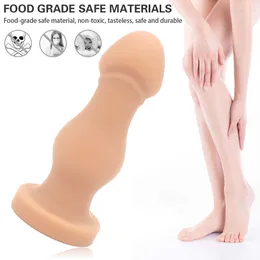 Articoli di bellezza Soft Dildo Plug anali Plug anale in silicone di alta qualità con forte ventosa Masturbatore femminile Giocattoli erotici sexy per coppia