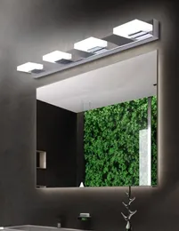 Iluminação de vaidade LED LED Mirror Light L355557595 115cm Moderno Cosmético Acrílico Lâmpada de parede de parede de iluminação à prova d'água Arandelas de iluminação de banheiro