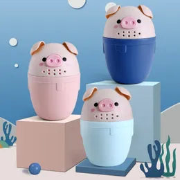 Banyo oyuncakları bebek şampuan fincan kapakları sevimli karikatür toddle çocukları duş yıkama saç aracı 221118