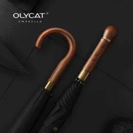 OlyCat New Wooden Longbrella Men Company Vintage Big Wave Wind Briefs Simple Outdoor Travel Rain Women J220722
