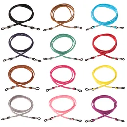 Glasögon kedjor design mode läder läsglasögon kedja hög elasticitet solglasögon rem kvinnor män praktisk lanyard sladdhållare 221119