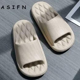 Asifn plus size homens chinelos casas banheiro banheiro não -lips slides chinelos masculino homem solo homem banheira de homem sapatos 2022 novo eva j220716