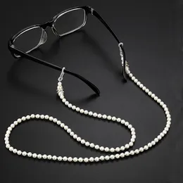 Eyeglasses chains Imitation pearls fashion glasses chain Wearing Neck Holding sunglasses cord Drawstring Cord Reading Glasses Holder Accessories 221119