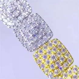 Charmante glänzende Ohrringe für Männer und Frauen, allergiefrei, S925-Silber-Moissanit-Ohrstecker, schönes Geschenk für Freunde