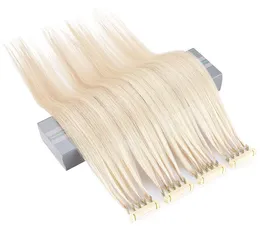 6d 2nd Generation Extensions Human Hair Hidden Perm och Dye Snabb installation och borttagning 1 rad 5strand 100g 125S en LOT3280457