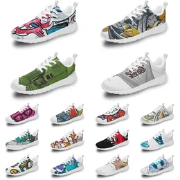 Scarpe personalizzate uomo donna running rosa mare corallo sbiancato puro triple nero bianco rosso limone uomo donna sneakers fai da te b098452