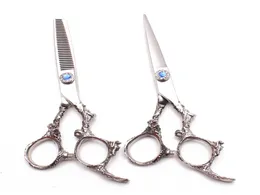 C9005 55 QUOT 16CM TITANIUD GRAVION LOGO Professional Hair Scissors Hairdresser039S Ножничные ножни