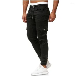 Calças masculinas Men Fashion Casual Jogger Fitness Bodybuilding Gyms for Runners Rousing Autumn Sweetpants Roupas