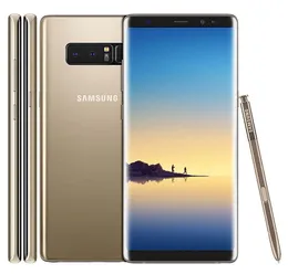 Yenilenmiş Orijinal Samsung Galaxy Not8 Not 8 N950U N950U1 LTE Cep Telefonu Sekiz Çekirdeği 6.3 "Çift 12MP 6G RAM 64G ROM Snapdragon 835