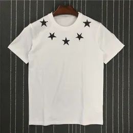남자 티셔츠 패션 면화 짧은 슬리브 티셔츠 스타 프린트 유니렉스 남녀 여자 애인 커플 라운드 네 티셔츠 남자 친구 선물 g221118