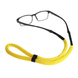 Brillenketten 1 Stück schwimmende Schaumstoff-Kettenriemen Sonnenbrille Unisex im Freien Sport Anti-Rutsch-Schnur Brillenseile Band Kabelhalter 221119