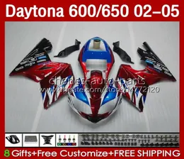 OEM Bodywork For Daytona 650 600 CC 600CC 650CC 02 03 04 05 Bodys 132No16 blue blk Daytona650 Daytona600 20022005 Daytona600 208306254