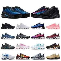 بالإضافة إلى TN Running Shoes Men Sneakers TNS Triple Black White Unity Hyper Blue Dusk Oreo Purple Atlanta Gold Sports Womens Size 36-46