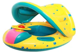 Andere zwembaden Spashg Life Vest Boei kinderen baby zwemringen opblaasbare baby zwemstoel boot kinderen zwembad vlotter ring met verwijderbaar