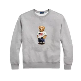 suéter de póos de casaco de inverno nos EUA suéter must-have capuz europeu e americano New Bear Autumn e Casual Cotton Large Print Fashion S-2xl