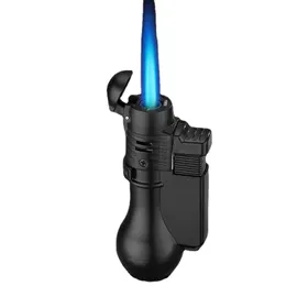 Winddicht Taschenlampe Zigarette Zigarre Leichter Jet Butan Metall Turbo Feuerzeug Gas Refill Tragbare Spritzpistole 1300 C Gadgets Für Männer