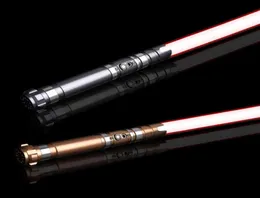 RGB Światowca Dueling Foc Metal Hilt Kpop Lightstick 12 Colours 6 Set Soundfonts Toys Juguetes Cosplay Prezent Laser Light Sabre G220