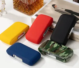 O mais recente capa de isqueiro USB portátil de 113mm de 113 mm, uma variedade de estilos para escolher entre o logotipo personalizado de suporte