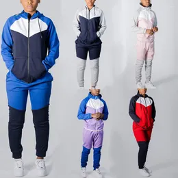 남성용 T 셔츠 Mindygoo 고품질 맞춤 로고 공장 세련된 레저 정장 가을 남성과 여성 같은 색상 스 플라이 싱