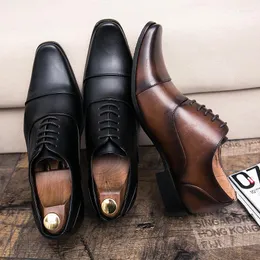 Oxford-Schuhe, wasserfest, Rindsleder, Business-Männer, Meeting, Hochzeit, Schnürung, formell