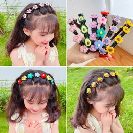 Hair Accessories 2022 Baby Girl Band Acrylic Cartoon Flower Fruit Hairbands Children Lovely Hoop Headbands